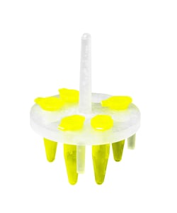 Research Products International Corp Floating Bubble Rack, Round, Capacity 8 10.8 mm Tubes