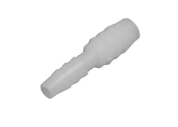 Research Products International Corp&nbsp;Stepped Tubing Connectors for 1/4 Inch to 3/8 Inch Tubing, Polypropylene, 12 per Bag