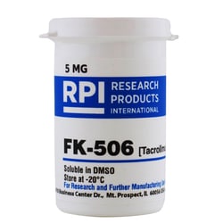 Research Products International Corp FK-506 [Tacrolimus] [Fujimycin], 5