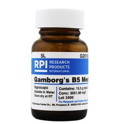 Research Products International Corp Gamborg's B5 Medium, Powder, Makes