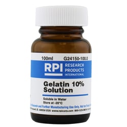 Research Products International Corp Gelatin 10% Solution, 100 Milliliters,