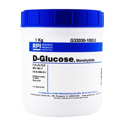 Research Products International Corp D-Glucose, Monohydrate, 1 Kilogram,
