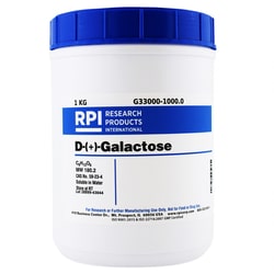 Research Products International Corp D-(+)-Galactose, 1 KG, Quantity: Each