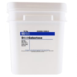 Research Products International Corp RPI D-(+)-Galactose, 10 Kilograms,
