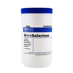 Research Products International Corp D-(+)-Galactose, 500 Grams, Quantity:
