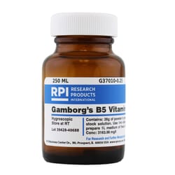 Research Products International Corp Gamborg's B5 Medium Vitamin Mixture,