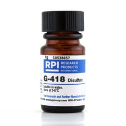 Research Products International Corp G-418 Disulfate, 1 Gram, Quantity: