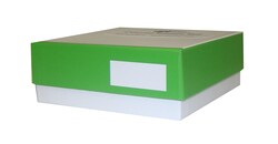 Research Products International Corp Colored Micro-Tube Freezer Box, Green,