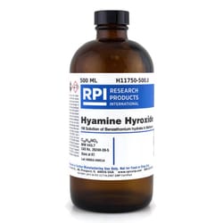 Research Products International Corp Hyamine Hydroxide, 500 Milliliters,