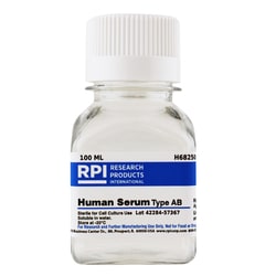Research Products International Corp&nbsp;Human Serum, Type AB, 100 Milliliters