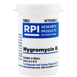 Research Products International Corp Hygromycin B Liquid, 1 Vial, Quantity: