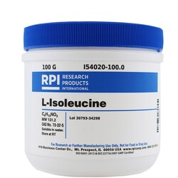 Research Products International Corp L-Isoleucine, 100 Grams, Quantity: