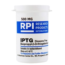 Research Products International Corp Isopropyl-B-D-thio-galactopyranoside [IPTG], 500 Milligrams