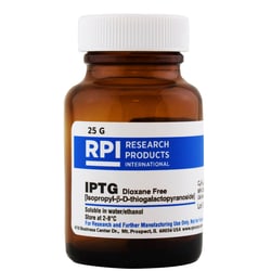 Research Products International Corp&nbsp;Isopropyl-B-D-thio-galactopyranoside [IPTG], 25 Grams