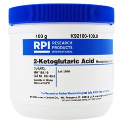 Research Products International Corp 2-Ketoglutaric Acid Monopotassium Salt, 100 G
