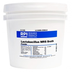 Research Products International Corp Lactobacillus MRS Broth Powder, 2.5