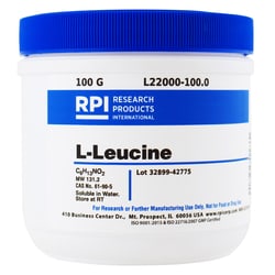 Research Products International Corp L-Leucine, 100 Grams, Quantity: Each