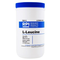 Research Products International Corp L-Leucine, 500 Grams, Quantity: Each