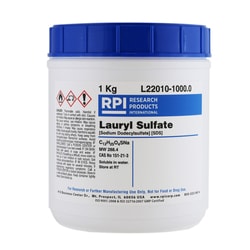 Research Products International Corp&nbsp;SDS [Sodium dodecylsulfate] [Lauryl sulfate], Powder, 1 Kilogram
