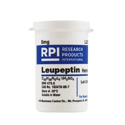 Research Products International Corp Leupeptin Hemisulfate, 5 Milligrams,
