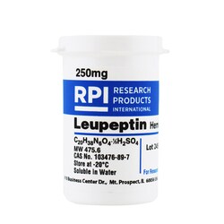 Research Products International Corp Leupeptin Hemisulfate, 250 Milligrams,