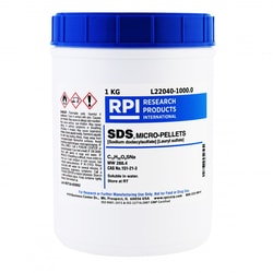 Research Products International Corp&nbsp;SDS, Micro-Pellets [Sodium dodecylsulfate][Lauryl sulfate], 1 Kilogram