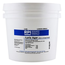 Research Products International Corp Luria Agar Powder [Miller's LB Agar],
