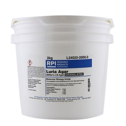 Research Products International Corp&nbsp;Luria Agar Granulated [Miller's LB Agar], 2 Kilograms