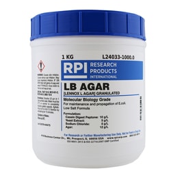 Research Products International Corp LB Agar, Low Salt Formula, Granulated