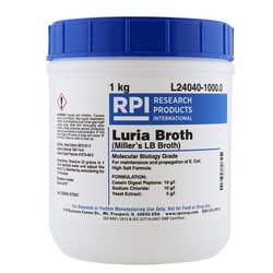 Research Products International Corp Luria Broth, High Salt Formula, Powder