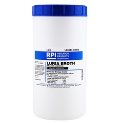 Research Products International Corp&nbsp;Luria Broth 1 Gram Buffered Capsules [Miller's LB Broth], 1 Kilogram
