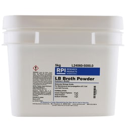 Research Products International Corp&nbsp;LB Broth Powder [Lennox L Broth], 5 Kilograms
