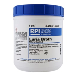 Research Products International Corp&nbsp;Luria Broth Miller's Modified, 1 Kilogram