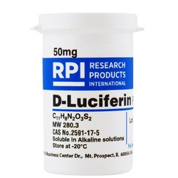 Research Products International Corp D-Luciferin Free Acid [4,-5-Dihydro-2-(6-hydroxy-2-benzothiazoyl)-4-thiazole-carboxylic