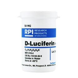 Research Products International Corp D-Luciferin Potassium Salt [4,5-Dihydro-2-(6-hydroxy-2-benzothiazolyl)-4-thiazolecarboxylic