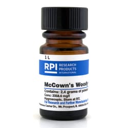 Research Products International Corp McCown's Woody Plant Medium, Powder, Makes 1 Liter