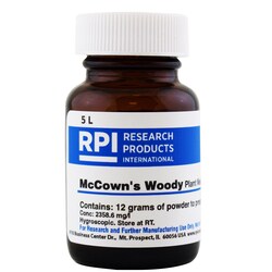 Research Products International Corp&nbsp;McCown's Woody Plant Medium, Powder, Makes 5 Liters