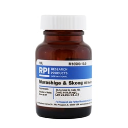Research Products International Corp&nbsp;Murashige & Skoog MS Medium with Gamborg's B5 Vitamins, 44 Grams of Powder, Makes 10 Liters of Solution
