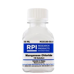 Research Products International Corp Manganese Chloride 1M Solution, 50