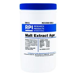 Research Products International Corp Malt Extract Agar, 500 Grams, Quantity:
