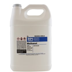 Research Products International Corp Methanol, ACS Grade, 4 Liter Bottle,