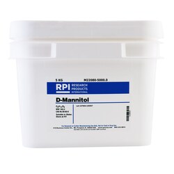 Research Products International Corp D-Mannitol, 5 Kilograms, Quantity: