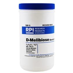Research Products International Corp D-Melibiose Monohydrate 500 G, Quantity: