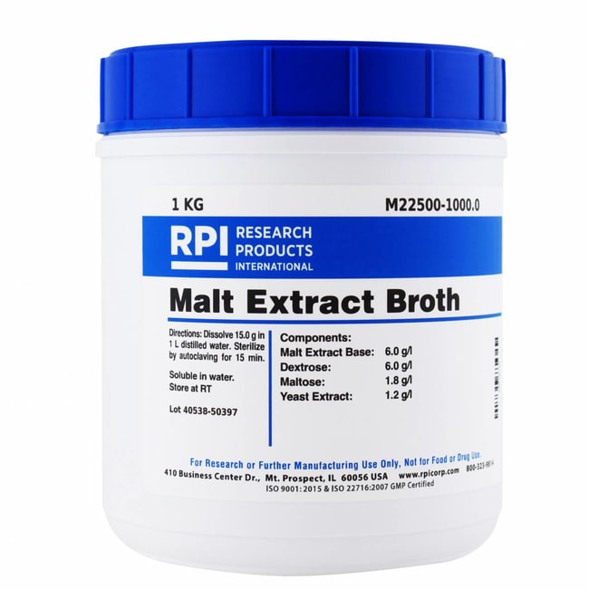 Research Products International Corp Malt Extract, 1 KG, Quantity Each Fisher Scientific