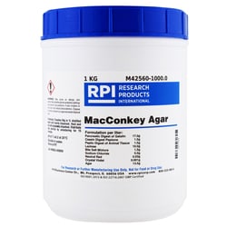 Research Products International Corp MacConkey Agar, 1 Kilograms, Quantity: