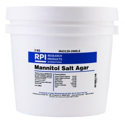 Research Products International Corp&nbsp;RPI Mannitol Salt Agar, 2 Kilograms