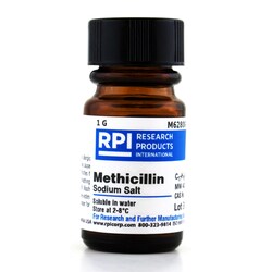 Research Products International Corp Methicillin Sodium Salt, 1 Gram, Quantity: