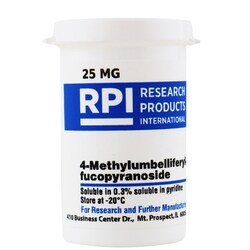 Research Products International Corp&nbsp;4-Methylumbelliferyl-a-L-Fucopyranoside, 25 Milligrams