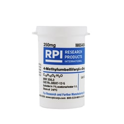 Research Products International Corp&nbsp;4-Methylumbelliferyl-a-D-Galactopyranoside Monohydrate [4-Methylumbelliferyl-a-D-Galactoside], 250 Milligrams
