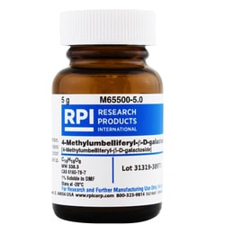 Research Products International Corp&nbsp;4-Methylumbelliferyl-B-D-Galactopyranoside [4-Methylumbelliferyl-B-D-Galactoside], 5 Grams